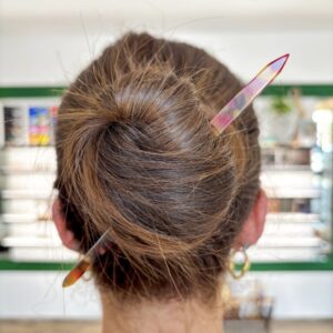 Pic à cheveux Ecaille Colorée - DADO La Fabrique à Lunettes