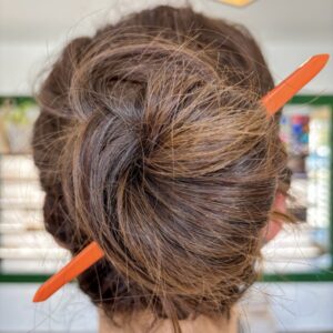 Pic à cheveux Orange - DADO La Fabrique à Lunettes